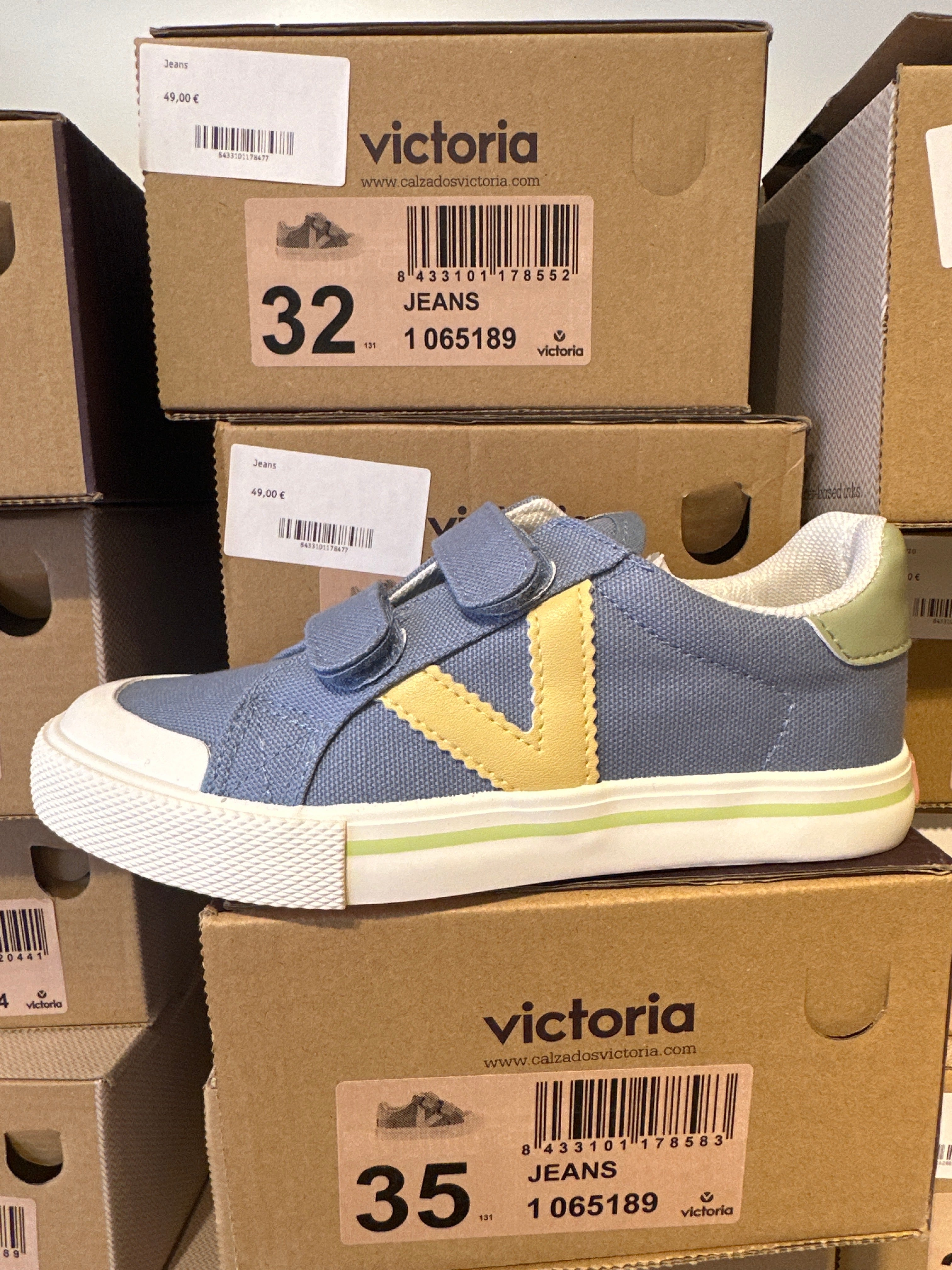 Victoria Vegane Sneaker mit Klettverschluss, verschiedene Varianten