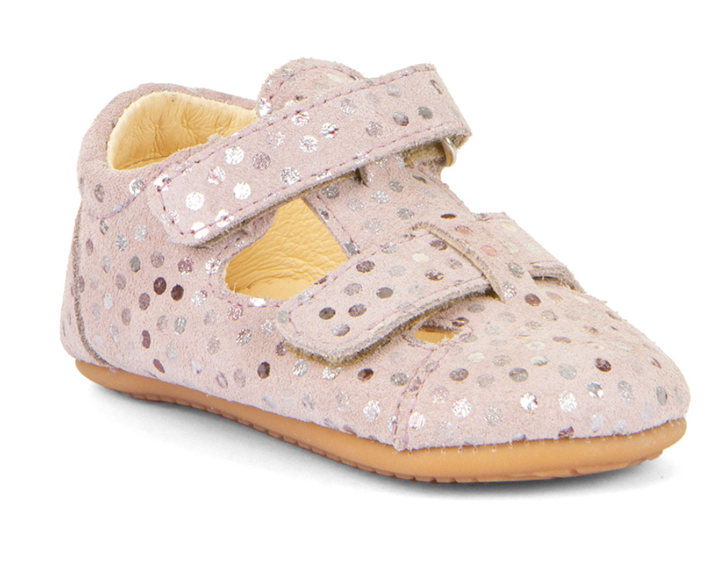 Froddo Prewalkers Sandal Baby Erste Halbsandale pink+